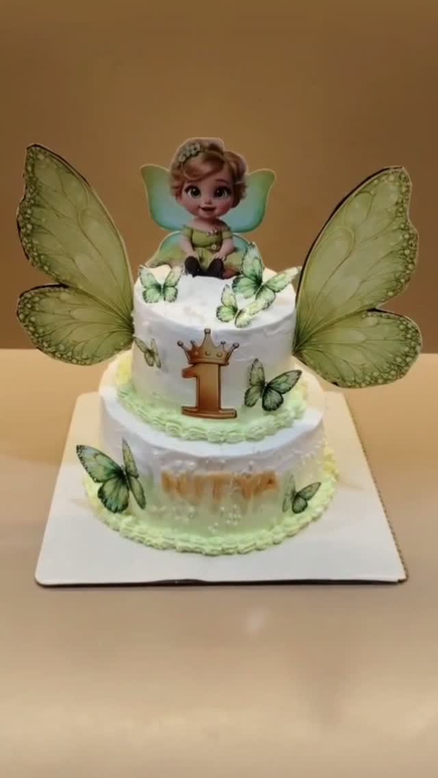 First birthday theme cake