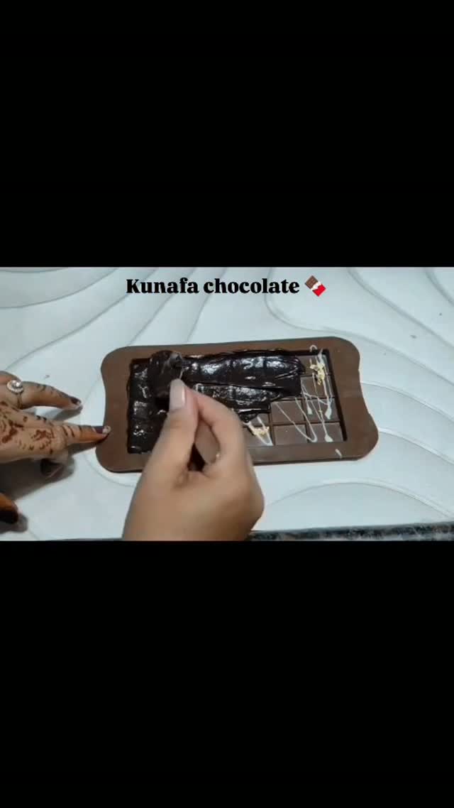 Kunafa chocolate